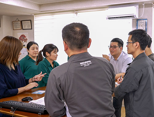 岡本鉄工での働き方