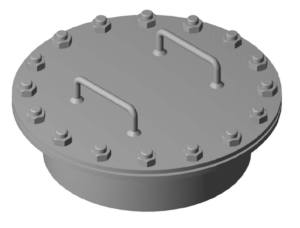 マンホール A型（丸型)